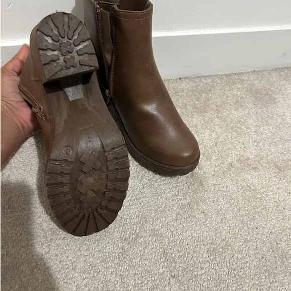 Ardene Chestnut Ankle Booties - Picture 4 of 4